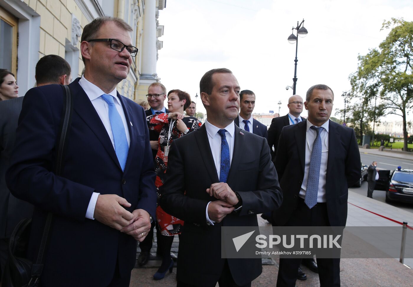 Russian Prime Minister Dmitry Medvedev's working trip to Northwestern Federal District