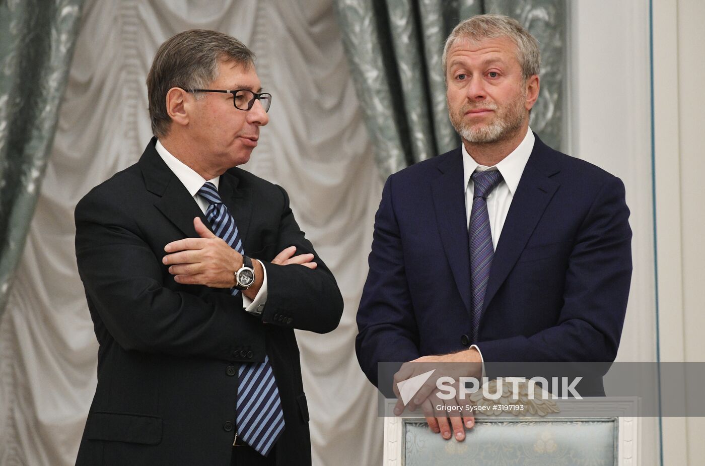 President Putin meets with Russian businesspeople