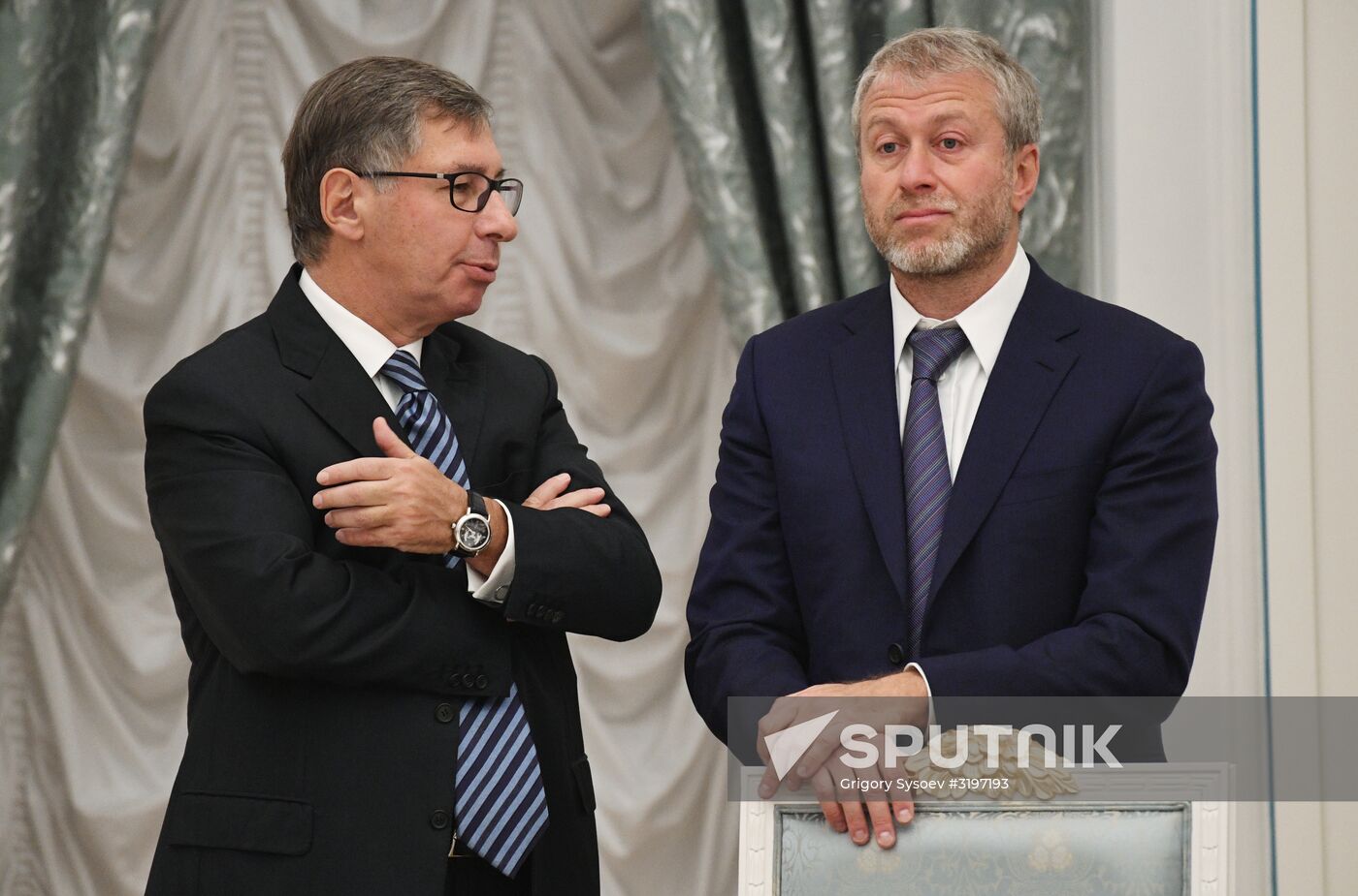 President Putin meets with Russian businesspeople