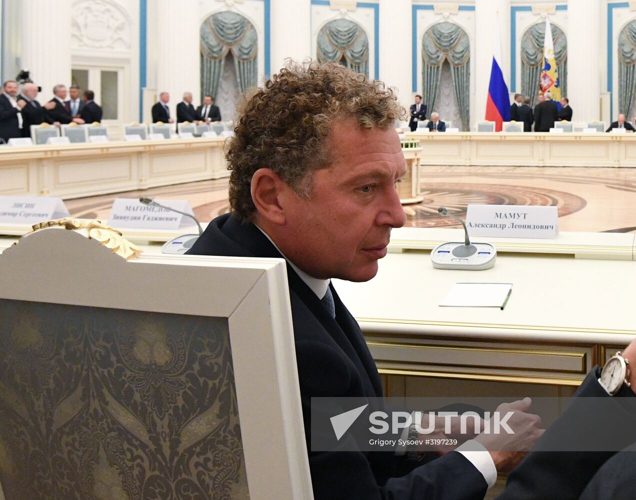 President Putin meets with Russian businesspeople