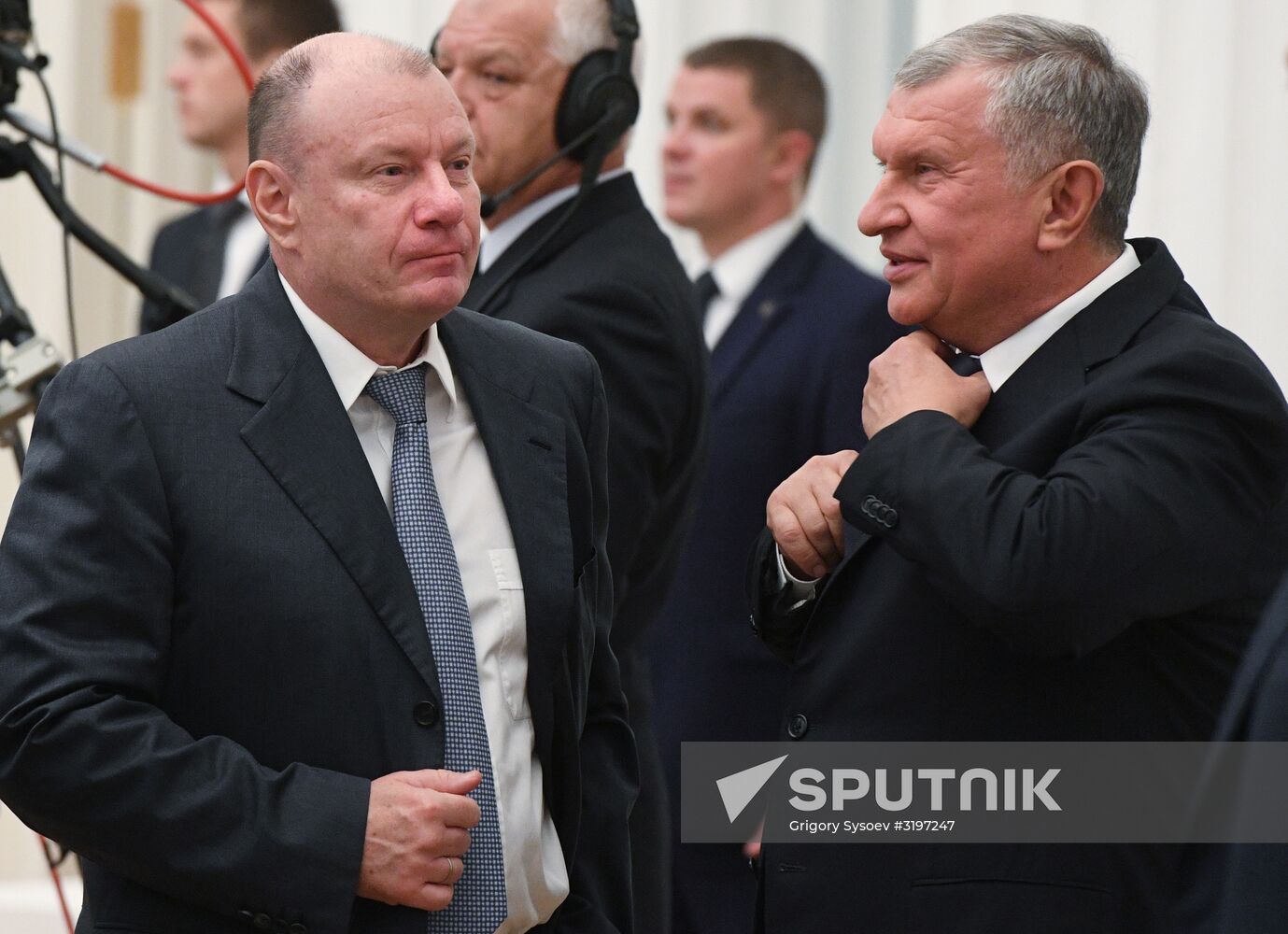 President Putin meets with Russian businesspeople