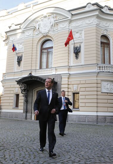 Prime Minister Dmitry Medvedev's working visit to Northwestern Federal District