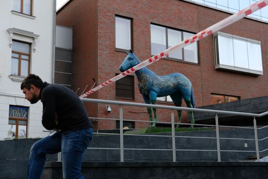 Yandex staff evacuated after bomb threat