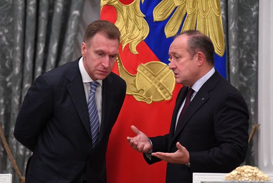 President Putin meets with Russian businesspeople