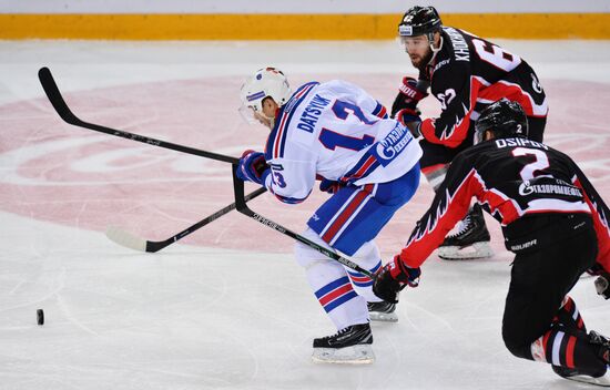 Kontinental Hockey League. Avangard vs. SKA