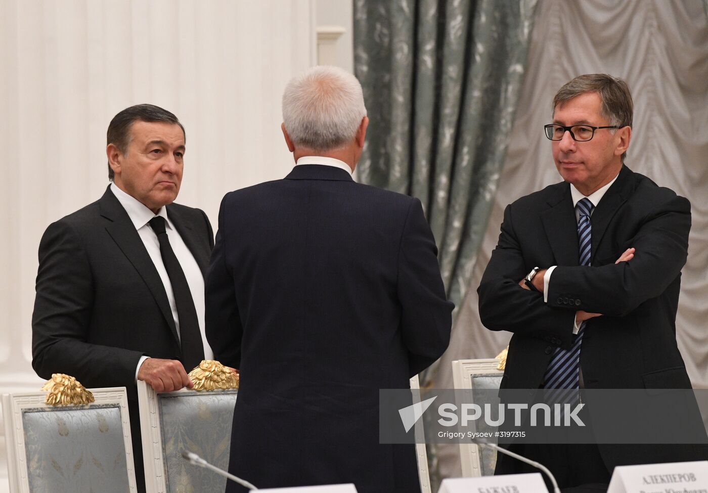 President Vladimir Putin holds meeting with Russian entrepreneurs