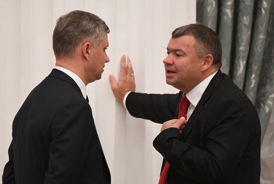 President Putin meets with Russian entrepreneurs