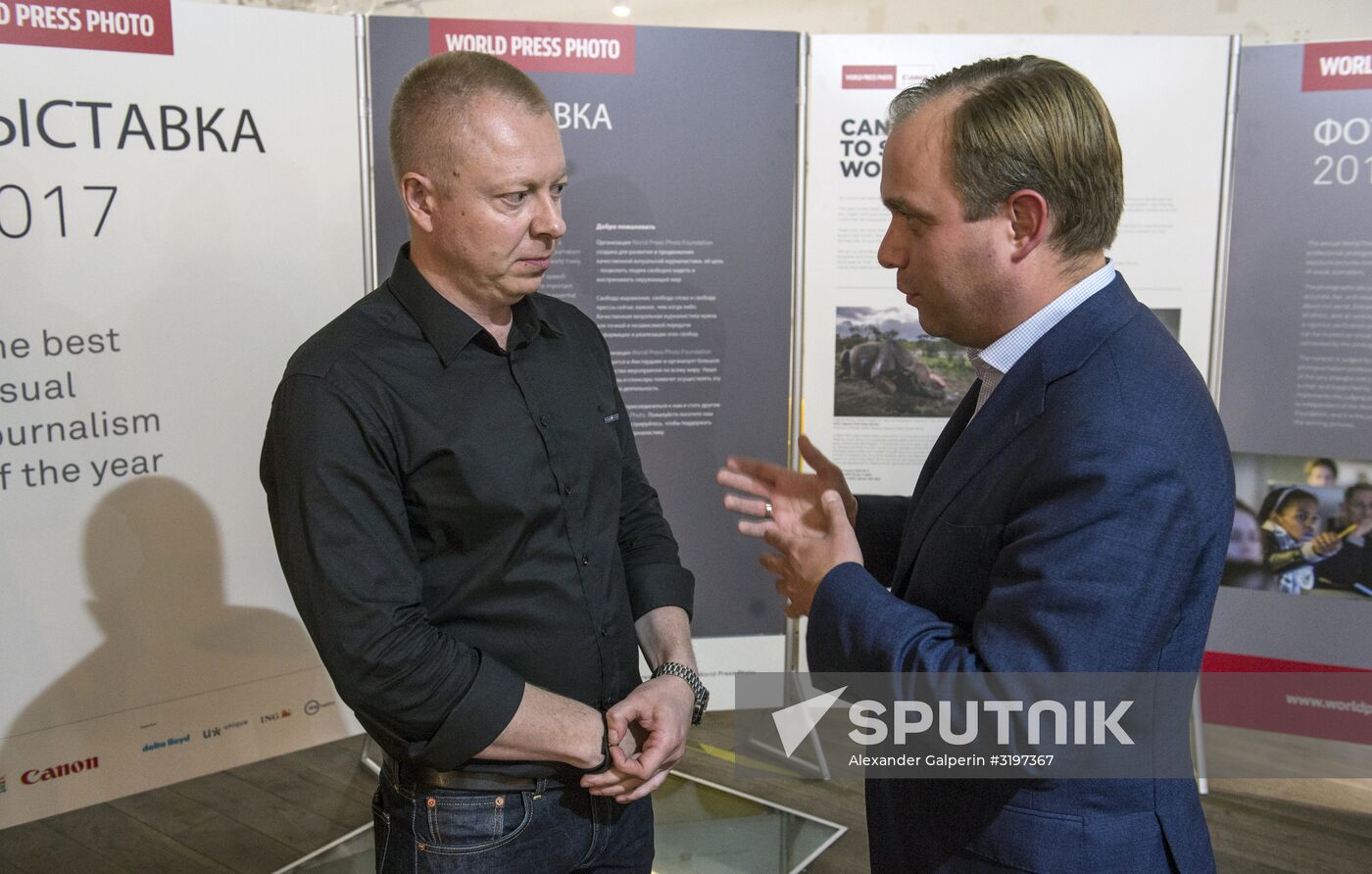 Opening of World Press Photo exhibition in St. Petersburg
