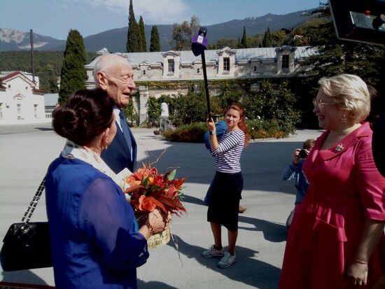 Descendant of Romanov dynasty Count Jan Bernadotte visits Crimea