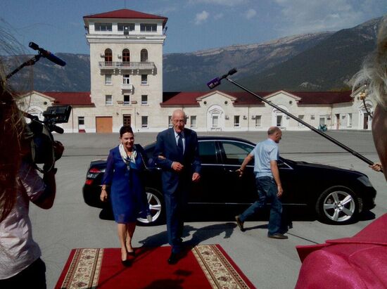 Descendant of Romanov dynasty Count Jan Bernadotte visits Crimea