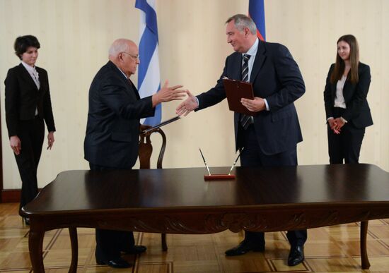 Deputy Prime Minister Dmitry Rogozin takes part in Russian-Cuban intergovernmental commission