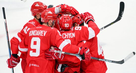 Hockey. KHL. Spartak vs Admiral