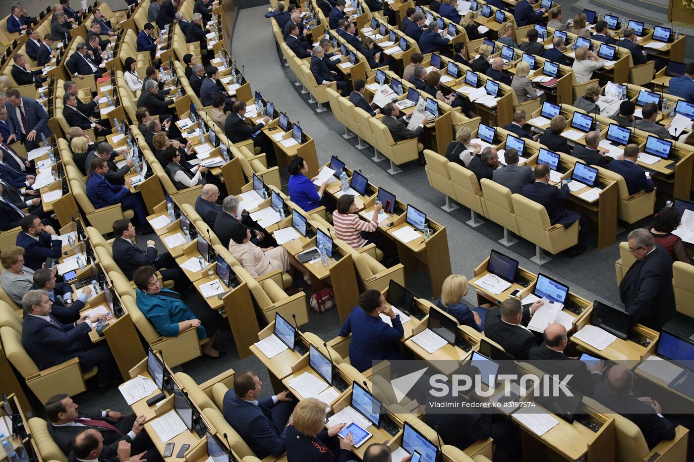 State Duma plenary meeting