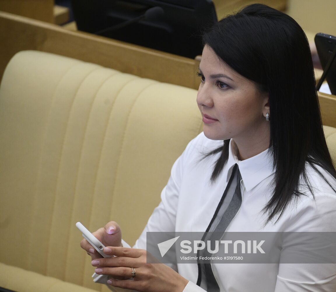 State Duma plenary meeting
