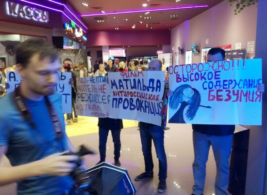 Matilda movie premiere in Novosibirsk