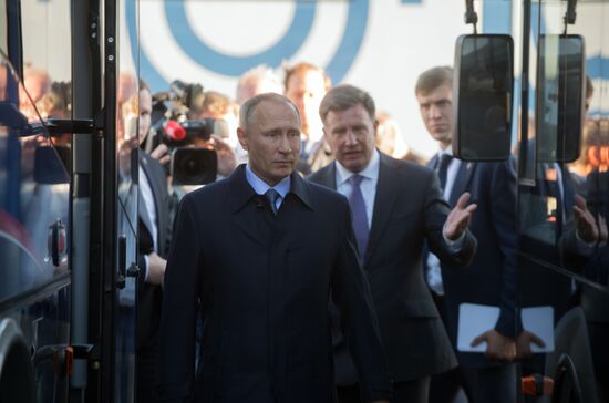 President Putin's working visit to Ulyanovsk Region