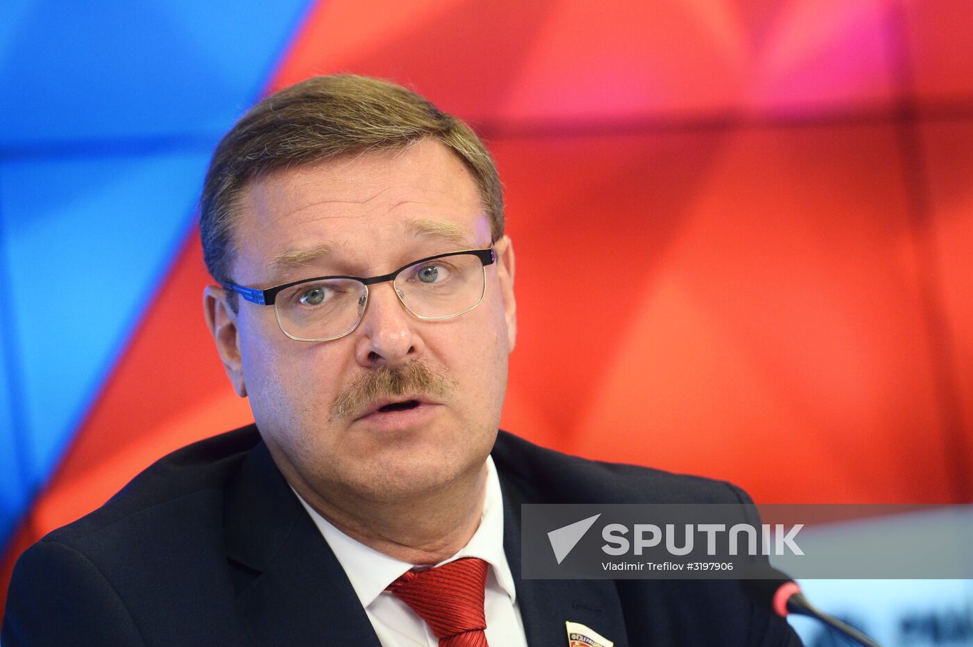 News conference with Federation Council Foreign Affairs Committee Chair Konstantin Kosachyov