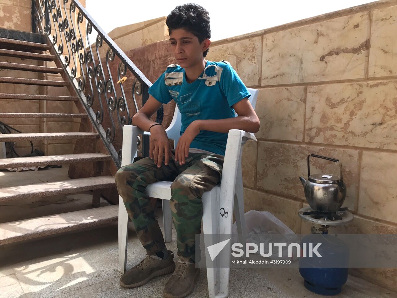 Mohamed Ahmad, who survived Deir-ez-Zor siege with his family