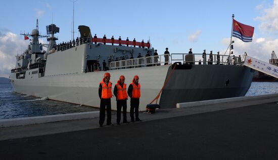 Russian-Chinese exercise Naval Interaction 2017