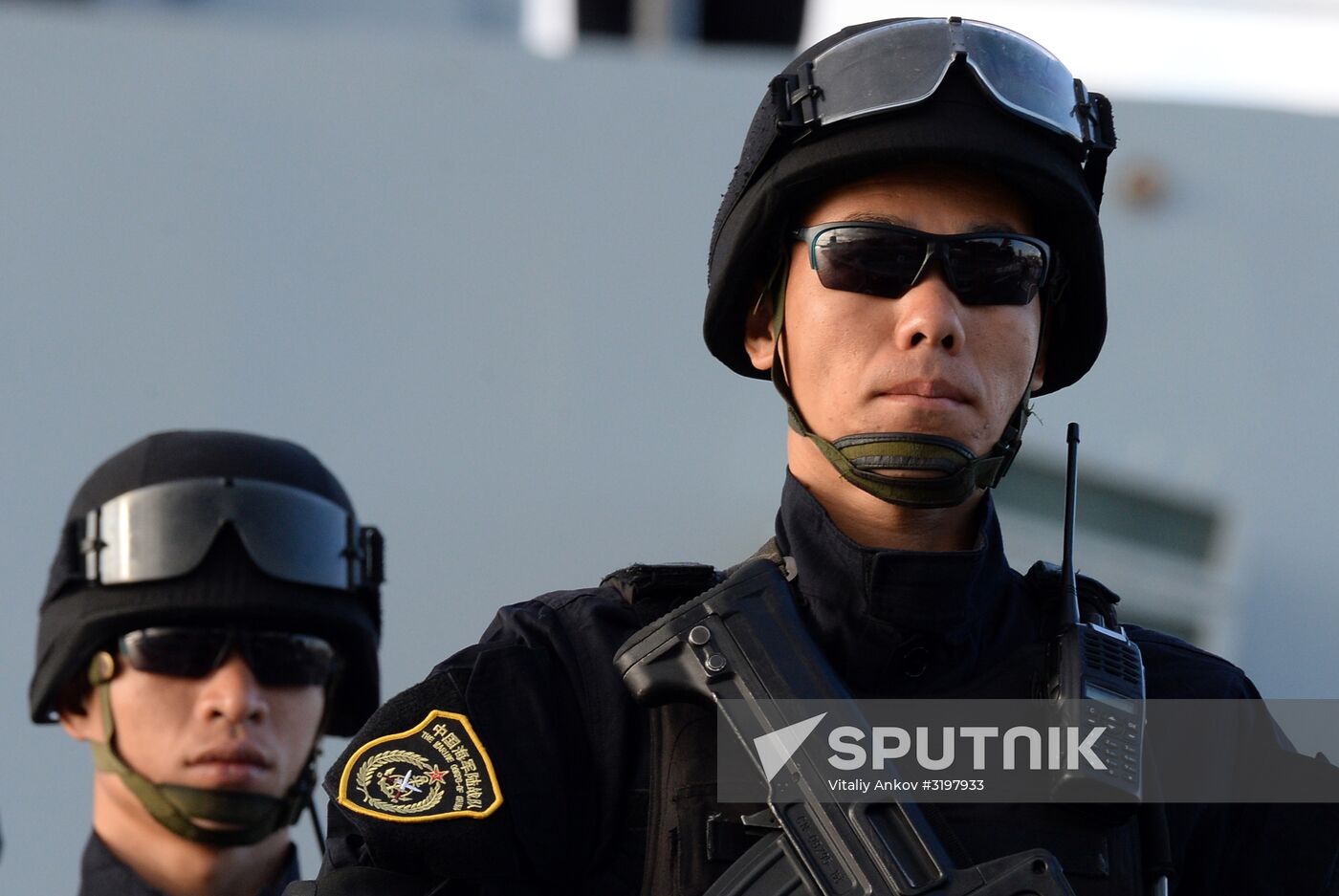 Russian-Chinese exercise Naval Interaction 2017
