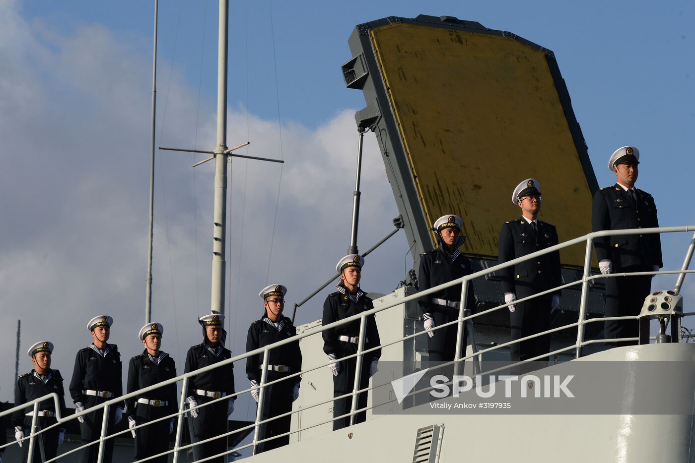 Russian-Chinese exercise Naval Interaction 2017