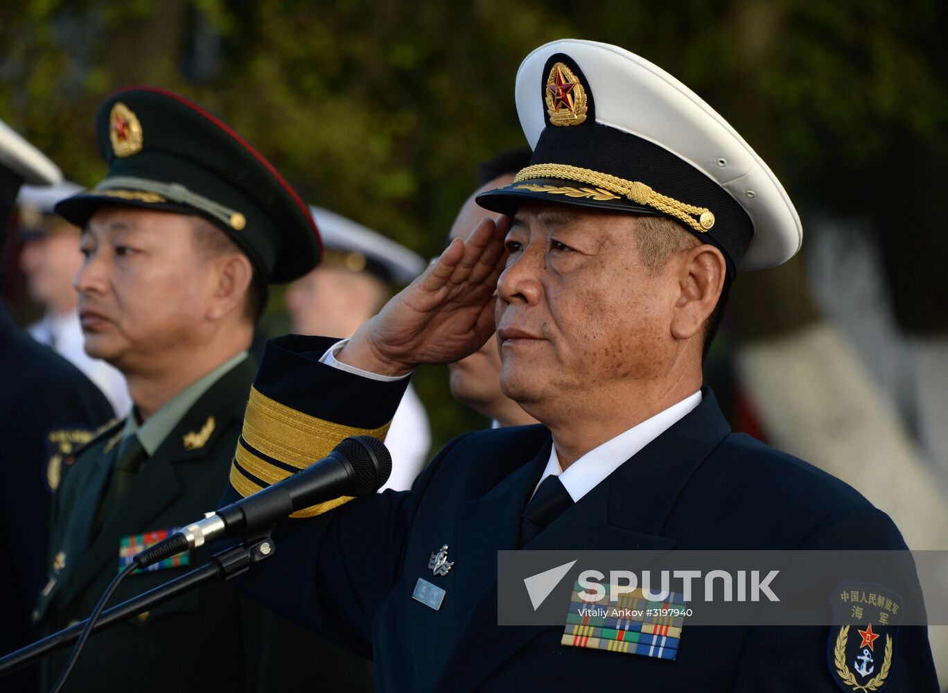 Russian-Chinese exercise Naval Interaction 2017