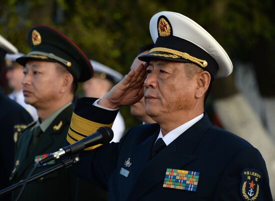 Russian-Chinese exercise Naval Interaction 2017