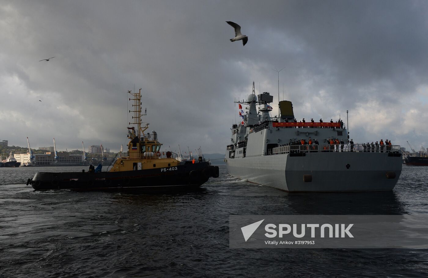Russian-Chinese exercise Naval Interaction 2017