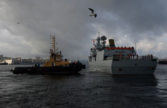 Russian-Chinese exercise Naval Interaction 2017