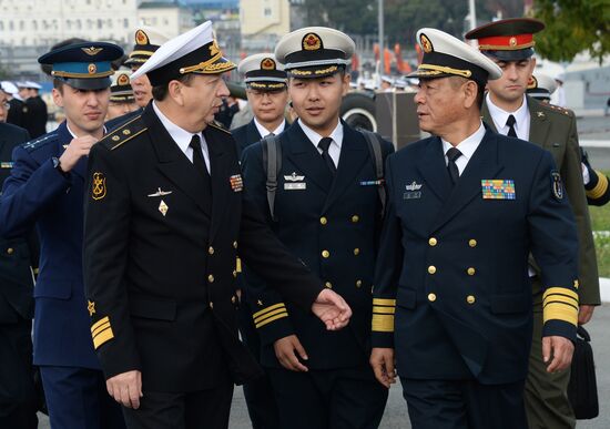 Russian-Chinese exercise Naval Interaction 2017