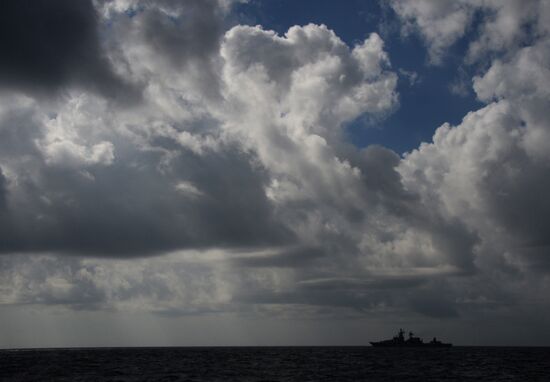 Russian-Chinese exercise Naval Interaction 2017