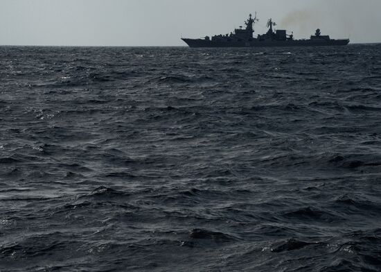 Russian-Chinese exercise Naval Interaction 2017