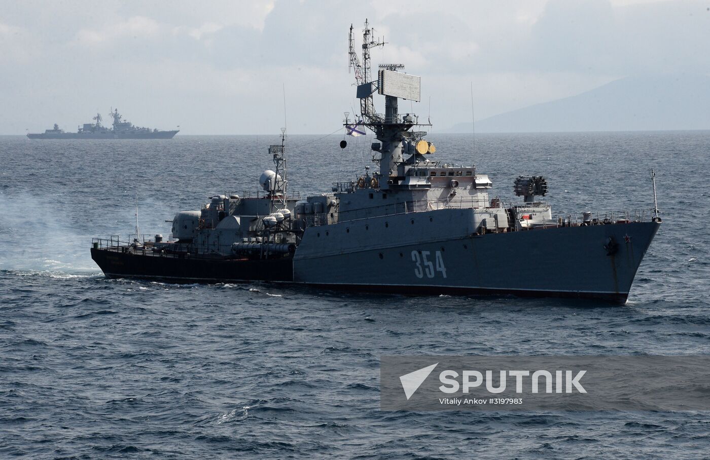 Russian-Chinese exercise Naval Interaction 2017
