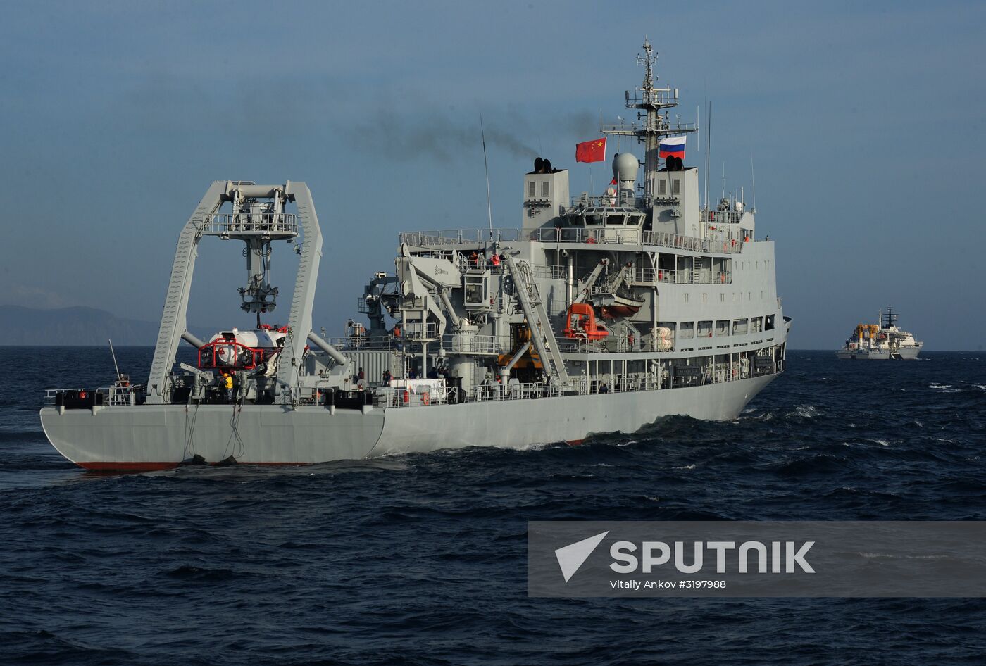 Russian-Chinese exercise Naval Interaction 2017