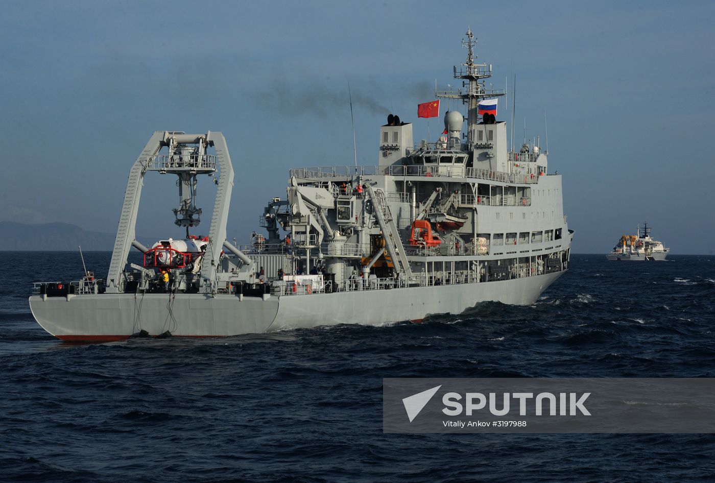 Russian-Chinese exercise Naval Interaction 2017