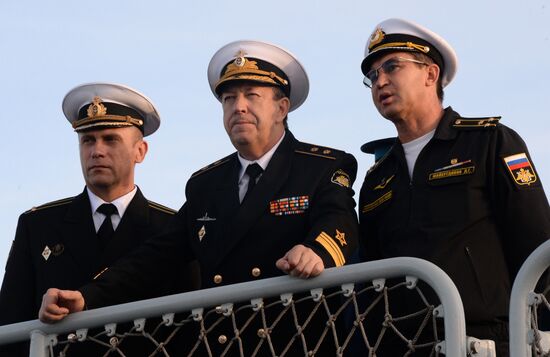 Russian-Chinese exercise Naval Interaction 2017