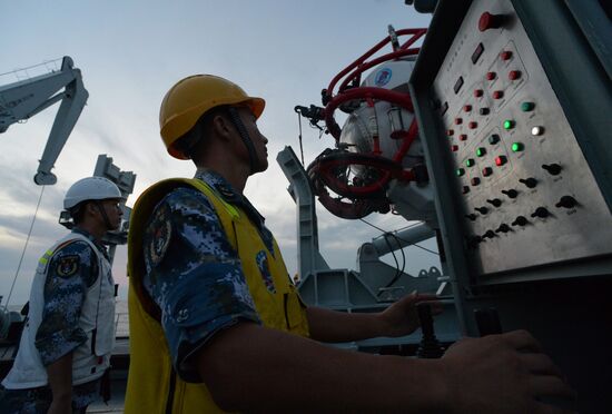 Russian-Chinese exercise Naval Interaction 2017