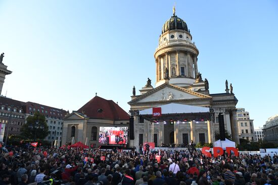 Election address by German Chancellor candidate Martin Schulz
