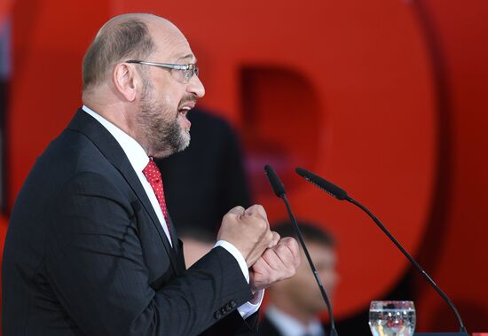 Election address by German Chancellor candidate Martin Schulz