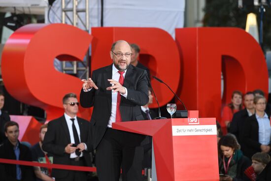 Election address by German Chancellor candidate Martin Schulz