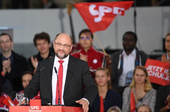 Election address by German Chancellor candidate Martin Schulz