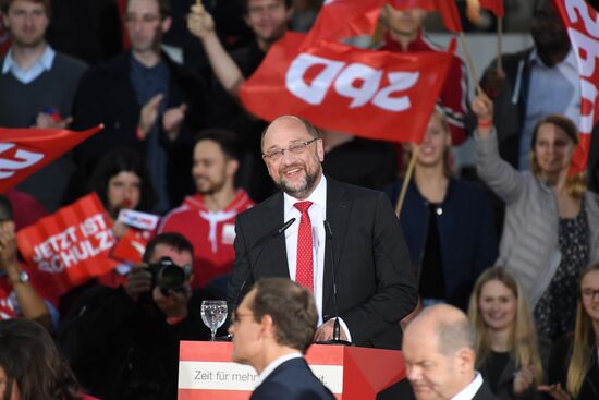 Election address by German Chancellor candidate Martin Schulz