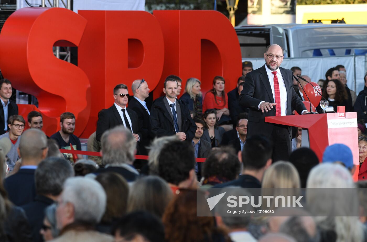 Election address by German Chancellor candidate Martin Schulz