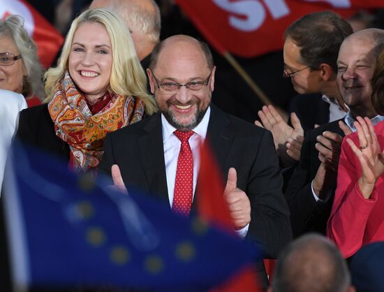 Election address by German Chancellor candidate Martin Schulz