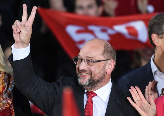 Election address by German Chancellor candidate Martin Schulz