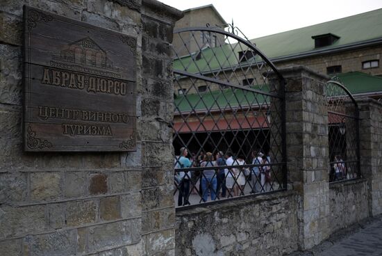 Abrau-Durso Wine Tourism Center in the Krasnodar Territory