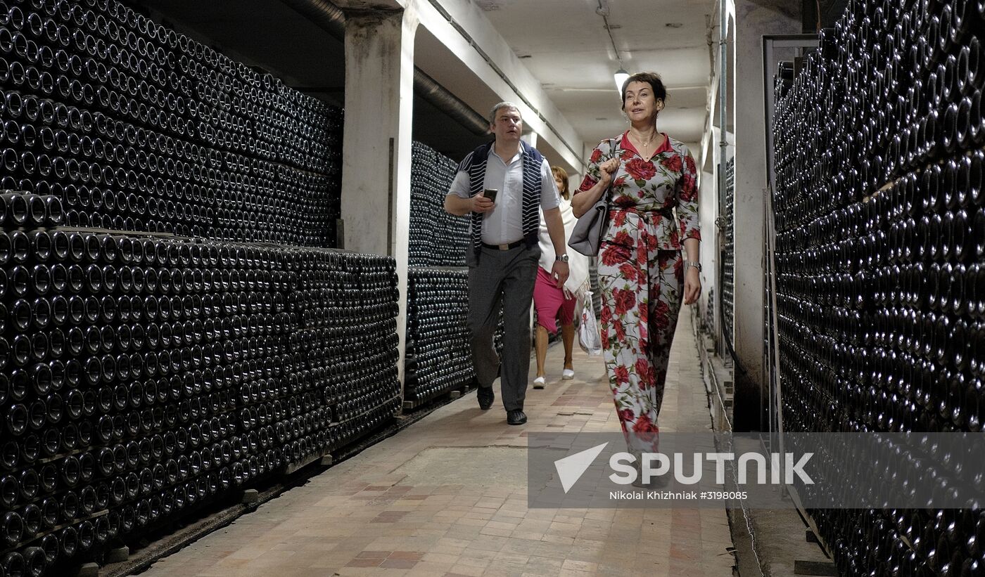 Abrau-Durso Wine Tourism Center in the Krasnodar Territory