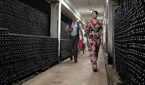 Abrau-Durso Wine Tourism Center in the Krasnodar Territory