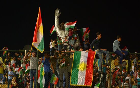 Rally in support of Iraqi Kurdistan’s independence