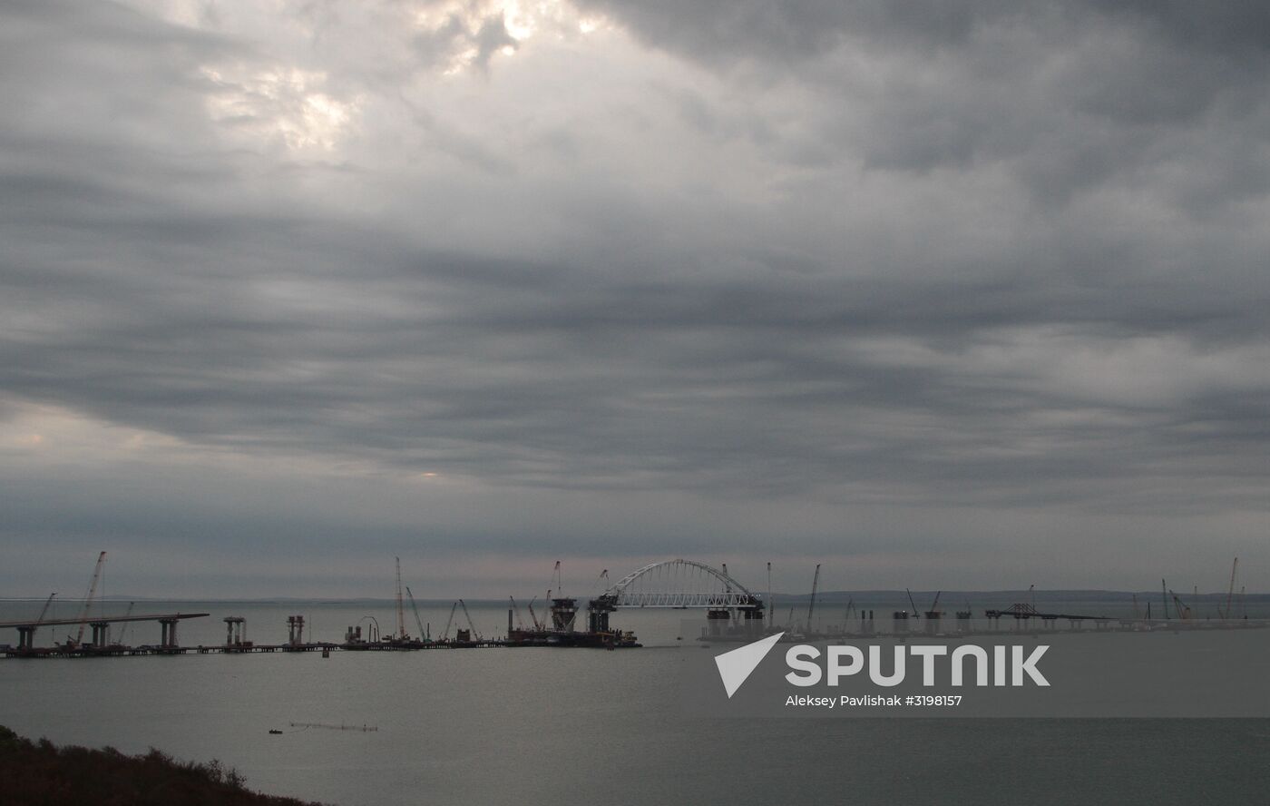 Construction of the Kerch Strait Bridge